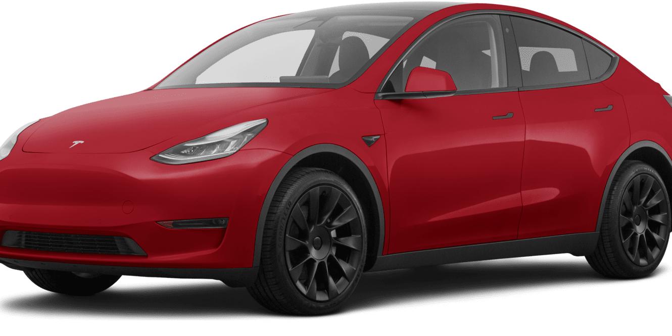 TESLA MODEL Y 2020 5YJYGDEE4LF030330 image